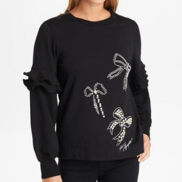 Karl Lagerfeld Bow Sweater - Picture 1 of 3